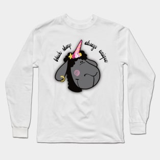 Black sheep always unique Long Sleeve T-Shirt